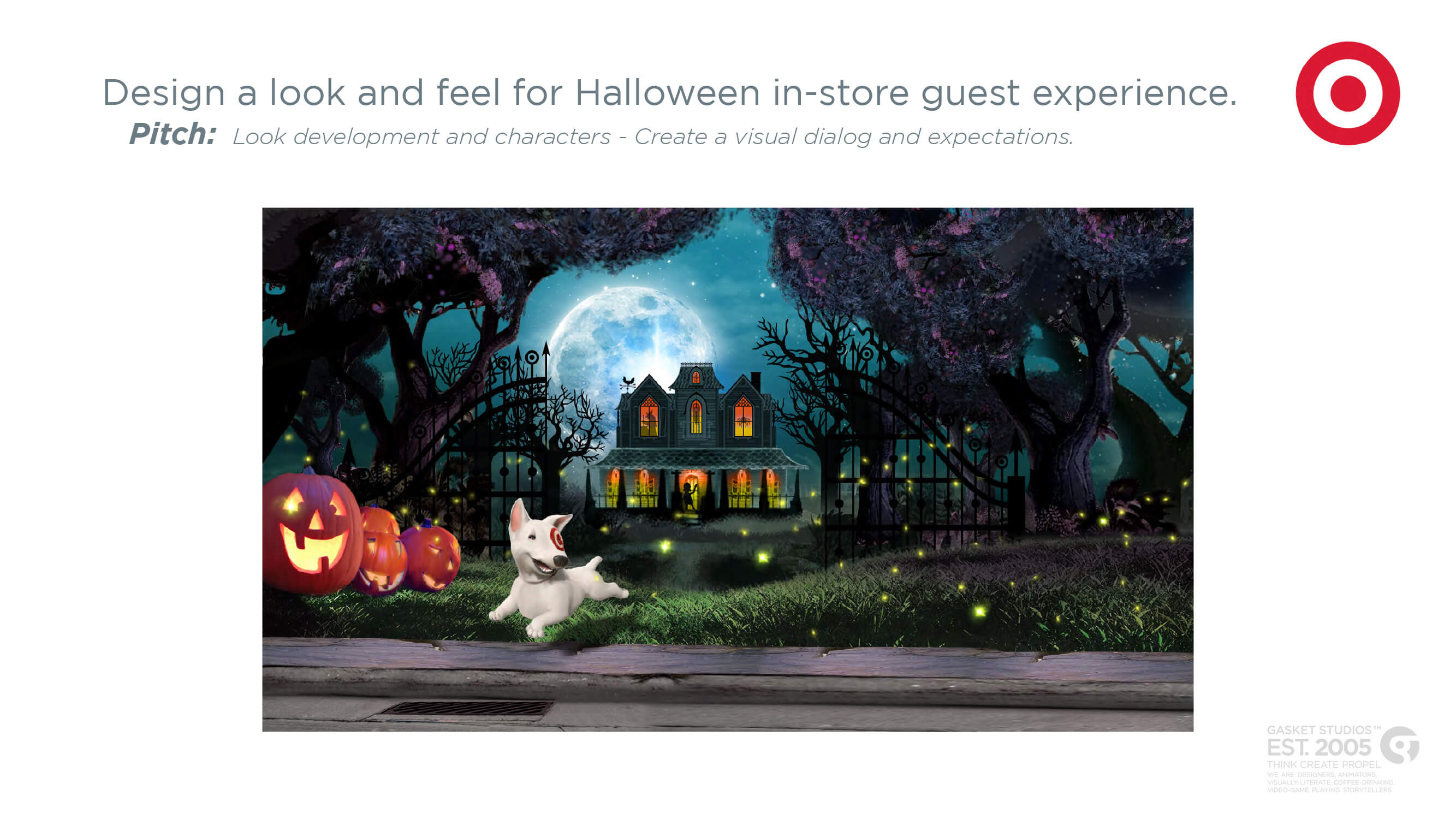 Target 2012 Halloween Commercial Gasket Studios