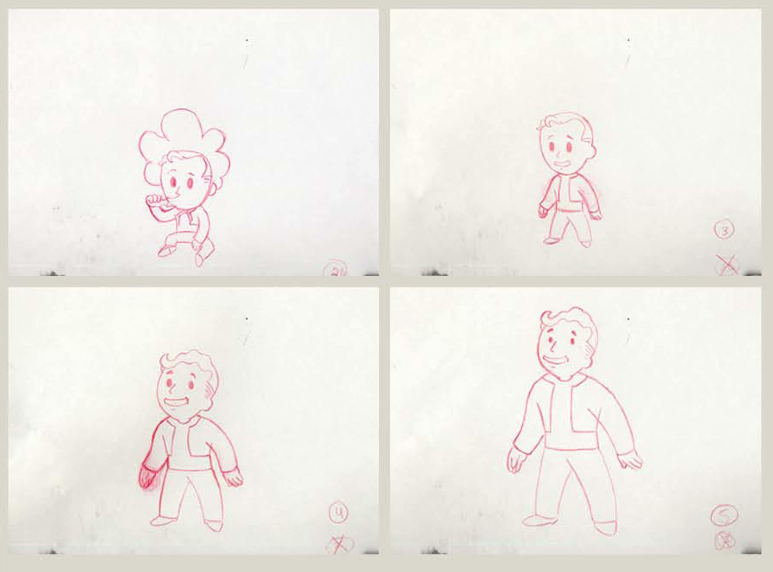 Fallout 3 baby boy sketch design